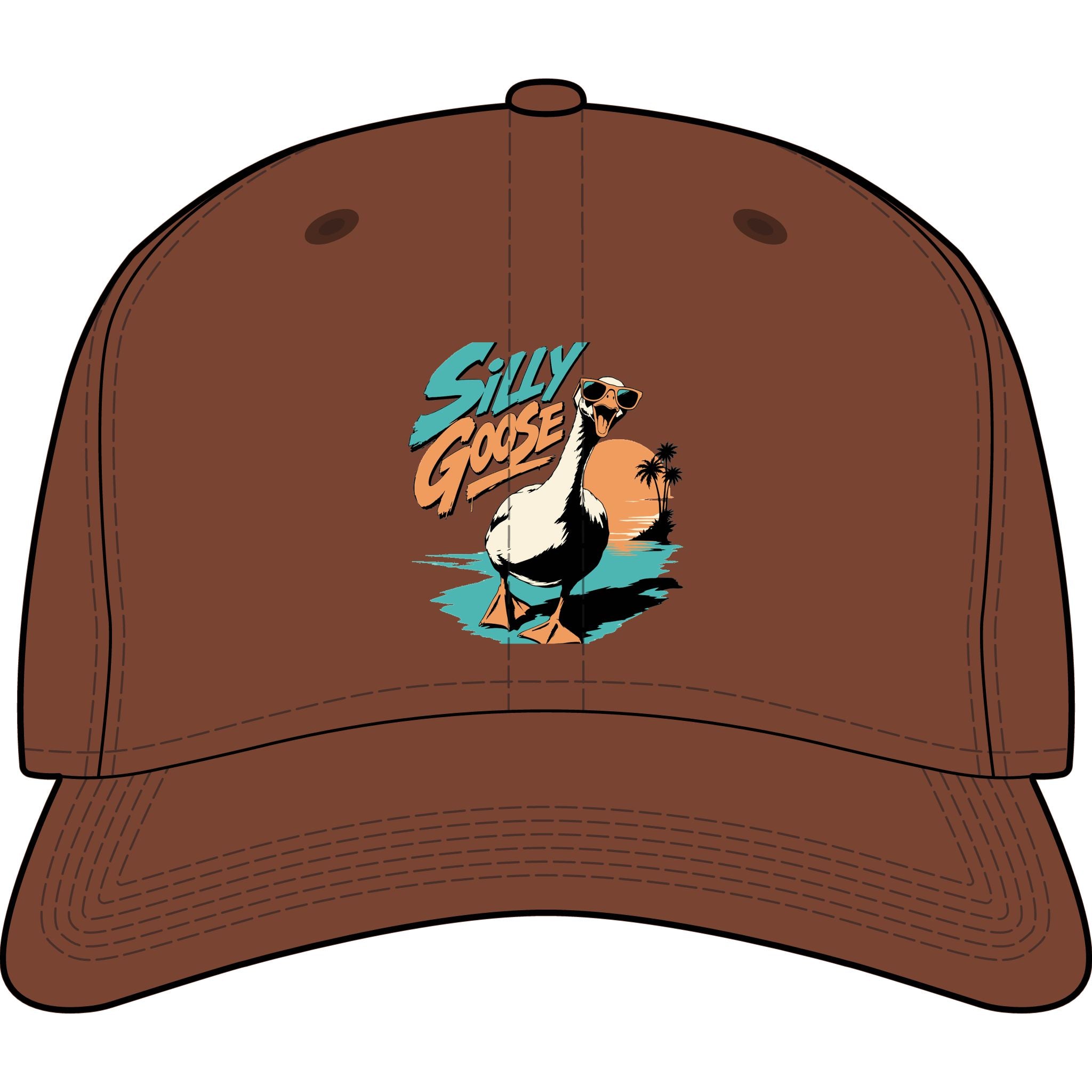 Silly Goose Retro Beach Cap