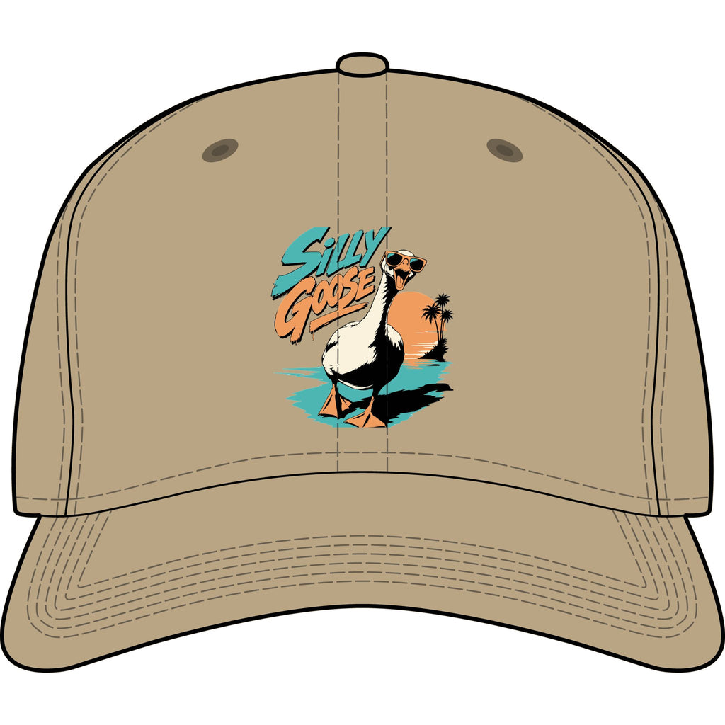 Silly Goose Retro Beach Cap
