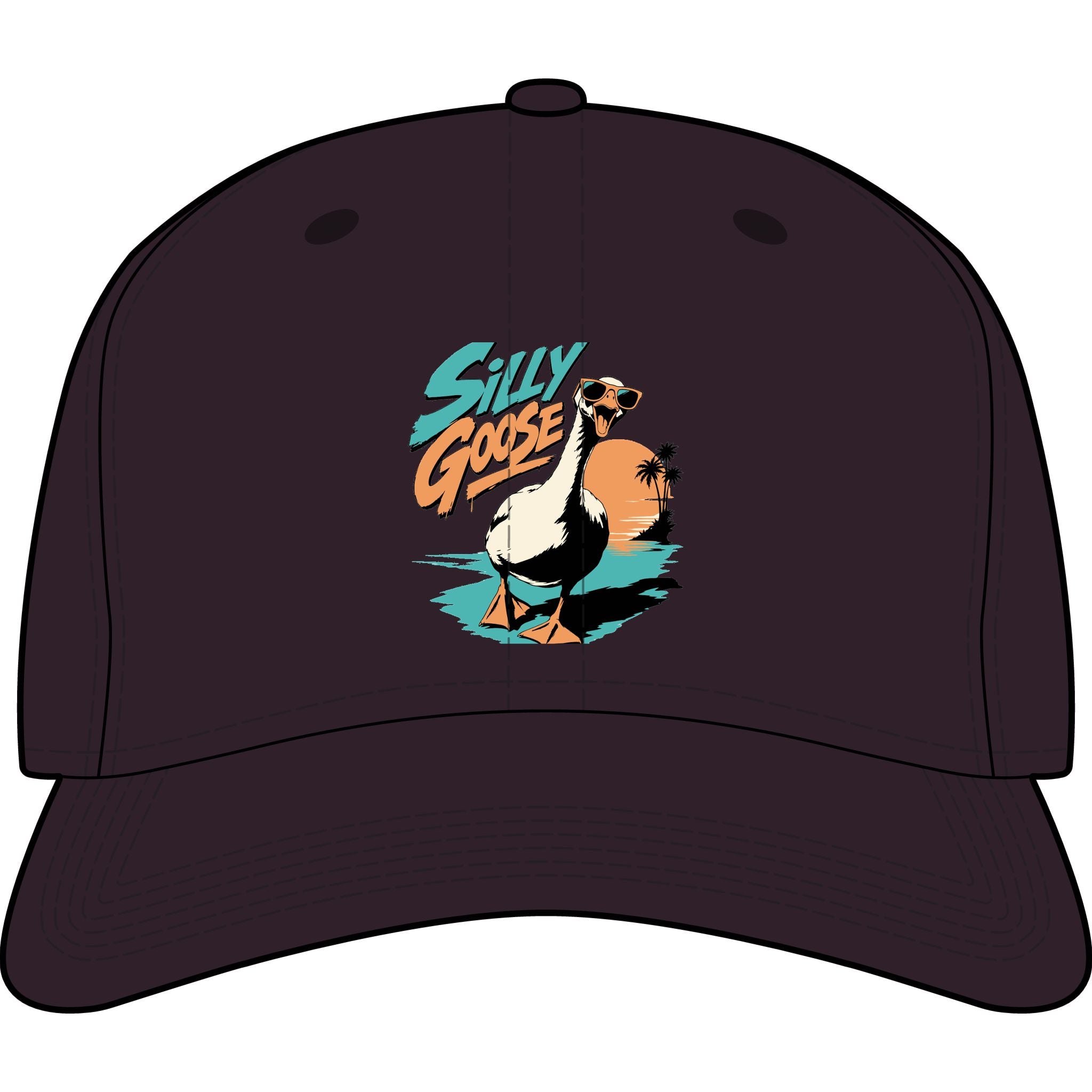 Silly Goose Retro Beach Cap